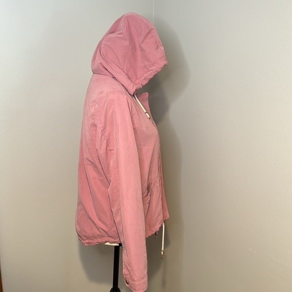 ONLY Women’s Pink Long Sleeve Full Zip Soft Jacket Sz M - Picture 2 of 7